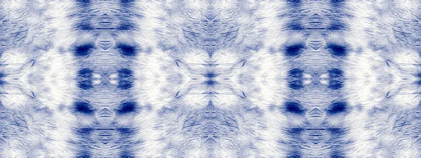 Color Mark Blue Cotton Acrylic Spot Indigo Colour Wash Grunge — Stock Photo, Image