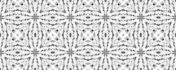 ブラックカラー幾何学模様 シームレスインクの水彩を繰り返します アブストラクトハンドプリント グレーカラーインクスクラブルテキスタイル 民族ストライプのイカットパターン シンプルなネイティブイカットブラシ 民族イカット Doodle Batik — ストック写真