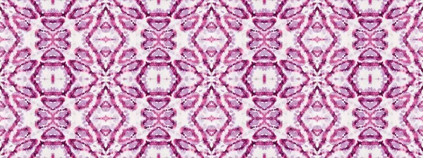 Violet Color Bohemian Pattern Purple Color Geometric Batik Abstract Stripe — Stock Photo, Image
