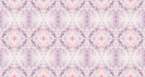 Фиолетовый Цвет Фиолетовый Цвет Геометрической Кисти Бесшовный Страйп Икат Батик — стоковое фото