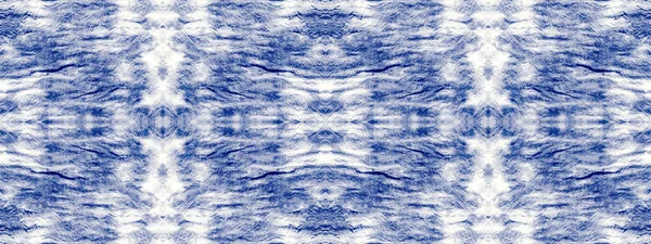 Water Spot Blue Cotton Shibori Drip Boho Geometric Grunge Cotton — Φωτογραφία Αρχείου