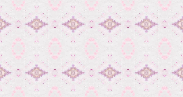 Waterkleur Geometrisch Patroon Waterkleur Geometrisch Patroon Etnische Boheemse Batik Paars — Stockfoto
