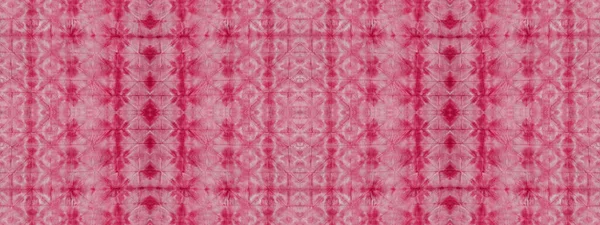 Wet Pink Tie Die Mark 디자인을 색을칠 마젠타 스트로크를 예술은 — 스톡 사진