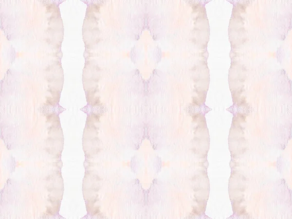 Waterkleur Geometrisch Patroon Naadloze Ikat Wave Aquarel Boheemse Patroon Violet — Stockfoto