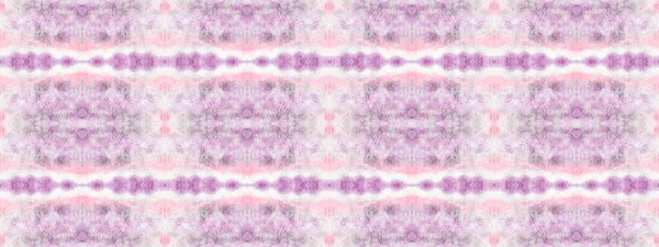Modello Geometrico Colore Viola Spazzola Tribale Boema Batik Tinta Senza — Foto Stock
