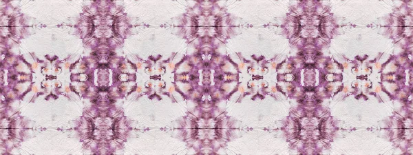 Ροζ Σημαδεμένος Μαρκ Μοτίβο Νερομπογιάς Παστέλ Πλύσιμο Αποτέλεσμα Ισοπαλίας Πινέλο — Φωτογραφία Αρχείου