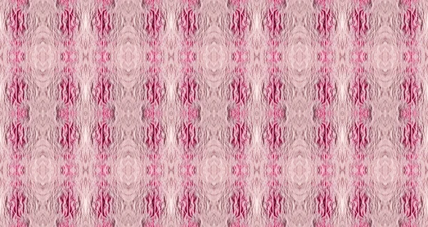 Mor Renkli Bohem deseni. Kırmızı Renkli Bohem Kalıbı. Kusursuz çizgili Ikat fırçası. Soyut Dalgalı Batik. Etnik Bohem Fırçası. Kusursuz suluboya halı desenli Su Renkli Geometrik Batik.