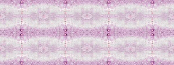 Violet Color Geometric Pattern Tribal Bohemian Brush Seamless Watercolor Repeat — Stock Photo, Image