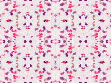 Mor Renkli Bohem deseni. Soyut El Fırçası. Pembe renkli Bohem dokusu. Kusursuz suluboya halı desenli kusursuz çizgili Ikat Batik. Kabile Geometrik Fırçası. Su Rengi Geometrik Batik.