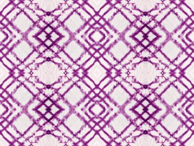 Mor Renkli Bohem deseni. Su Boyası Geometrik Batik. Soyut Suluboya Modeli Etnik Bohem Fırçası. Su Rengi Bohem deseni. Soyut Çizgili Ikat Fırçası. Kusursuz Soluk İşaret.