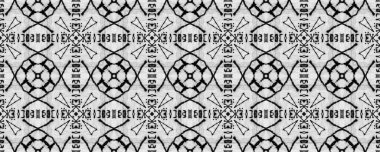 Siyah Renkli Bohem deseni. Kusursuz Çizgi İzi. Basit Etnik Dalgalı Fırça. Gri Renkli Mürekkep deseni. Soyut Çizgili Mürekkep Deseni. Kusursuz Ikat Doodle Halı. Yerli Ikat Scribble Batik.