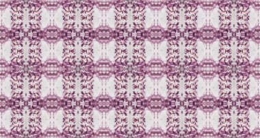 Su Rengi Geometrik Deseni. Soyut Suluboya Şablon Tekrarlama Soyut Çizgili Ikat Fırçası. Kusursuz Ikat dalgası. Mor Renkli Geometrik Fırça. Pembe Renkli Bohem deseni. Kabile Geometrik Batik.