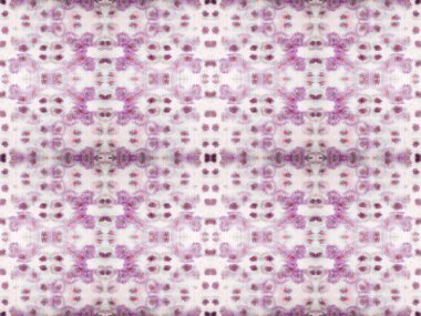 Violet Renkli Geometrik Desen. Mor Renkli Bohem Batik. Etnik Bohem Fırçası. Kusursuz suluboya halı desenli kusursuz çizgili Boho fırçası. Pembe Renkli Geometrik Desen. Soyut Ikat İşareti.