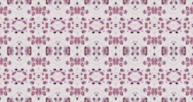 Violet Renkli Bohem deseni. Kırmızı Renkli Geometrik Desen. Soyut Stripe Boho Batik. Kusursuz el fırçası. Etnik Bohem Fırçası. Kusursuz Suluboya Tekrarı Su Rengi Bohem Batik.