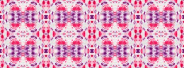 Su Rengi Bohem deseni. Su Boyası Bohem Tekstili. Mor renkli Geometrik Batik. Kabile Bohem Fırçası. Kusursuz suluboya desen soyut çizgili Ikat Batik. Kusursuz El Dalgası.