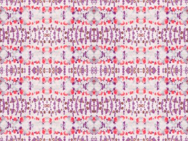 Su Rengi Bohem deseni. Soyut Çizgili Ikat Fırçası. Kırmızı Renkli Geometrik Doku. Mor Renkli Bohem Batik. Etnik Geometrik Fırça. Kusursuz Solgun Parmak izi. Kusursuz suluboya halı deseni