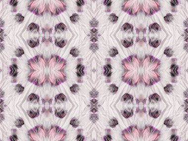 Mor Renkli Bohem deseni. Kabile Bohemian Batik. Soyut Boho Mark. Kusursuz çizgili Ikat fırçası. Gri renkli Geometrik doku. Kusursuz Suluboya Tekrarı Su Rengi Bohem Fırçası.