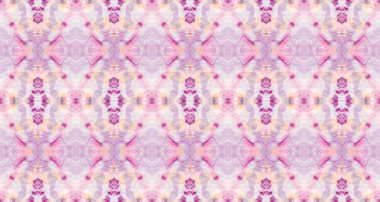 Violet Renkli Bohem deseni. Kusursuz çizgili Ikat fırçası. Soyut Suluboya Halı desenli Su Renkli Geometrik Tekstil. Etnik Bohem Fırçası. Mor Renkli Bohem Batik. Soyut El Batik.