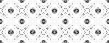 Basit Bohem Düzeni. Kabile Ikat Scribble Fırçası. Soyut Stripe Ikat Deseni. Soyut Mürekkep Halı. Doodle Boho Batik. Siyah Renkli Yerli El Batik. Gri Renkli Mürekkep Karalama Dokusu.