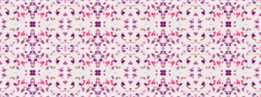 Mor Renkli Bohem deseni. Kabile Geometrik Fırçası. Soyut Stripe Boho Batik. Kusursuz suluboya halı desenli su rengi bohem dokusu. Violet Color Geometric Batik. Kusursuz Geo Dalgası.