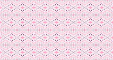 Violet Renkli Geometrik Desen. Soyut Boho Dalgası. Su Rengi Bohem deseni. Etnik Bohem Fırçası. Kusursuz suluboya. Tekrarlayan Kusursuz Çizgili Ikat Batik. Su Rengi Geometrik Batik.