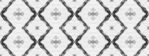 Gray Seamless Mark Ethnic Bohemian Drawn Spatter Art Geometric Tie — Stock Photo, Image