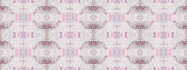 紫色波希米亚图案 巴蒂克族人 摘要水彩地毯图案无缝带Ikat刷 水彩画波希米亚笔刷 粉色彩色几何图案 Boho Mark — 图库照片