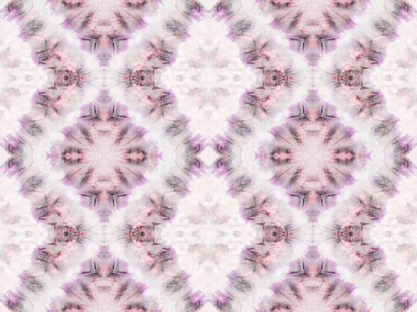 Пурпурный Цвет Геометрическая Кисть Акварельного Цвета Племенной Геометрический Батик Бесшовный — стоковое фото