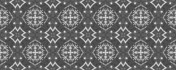 単純な落書きパターン シームレスなインクブラシ グレーのインクのスクリブルテクスチャ 部族イカット ドゥドル ブラシ ブラックカラーネイティブハンドバティック 民族デザインインクパターン シームレスなイカット水彩デザイン — ストック写真