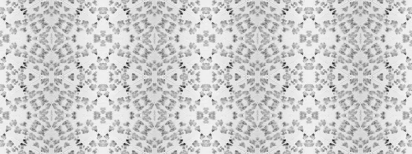 Grijze Naadloze Mark Line Art Pattern Kunst Geometrische Tye Dye — Stockfoto