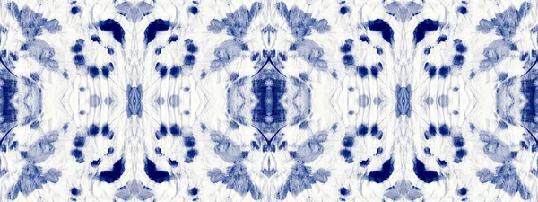 Color Spot Navy Colour Tye Dye Spot Wet Abstract Abstract — 图库照片