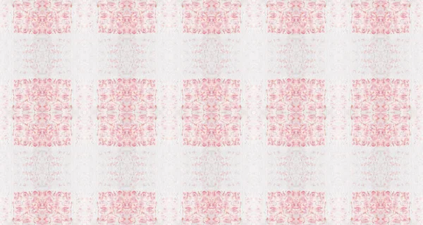 Paarse Kleur Geometrisch Patroon Aquarel Boheemse Penseel Etnische Geometrische Batik — Stockfoto