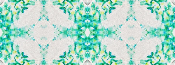 Green Seamless Spot Geo Watercolour Colorful Spot Flower Hand Abstract — Photo