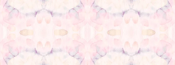 Pink Abstract Spot Geo Astratto Seamless Spill Cravatta Colorante Mano — Foto Stock