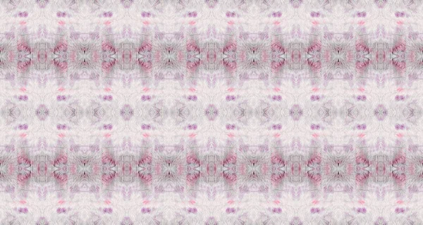 Paarse Kleur Geometrisch Patroon Tribal Geometrische Borstel Naadloze Aquarel Herhaal — Stockfoto