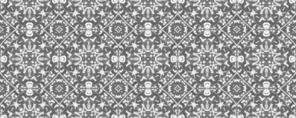 Basit Geometrik Desen. Kusursuz Çizgi İzi. Etnik Ikat Doodle Batik. Gri Renkli Mürekkep Karalama Tekstili. Doodle Design Ikat Design Destern. Siyah Renkli Yerli Fırçası. Kusursuz Mürekkepsiz Suluboya Tekrarla.
