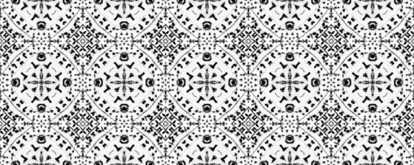 単純な幾何学模様 アブストラクトインク水彩カーペット 民族イカット バティック トライバル イカット スクラブル ブラシ ブラックカラーエスニック バティック — ストック写真