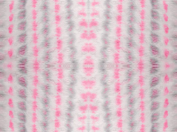 ピンクのシームレスマーク Geo Abstract Print インクの水彩タイプ染料ブロック 染料ピンクのシームレススポンジを結びます マゼンタを洗う繰り返し 赤い汚いブラシ エスニック ホワイト — ストック写真