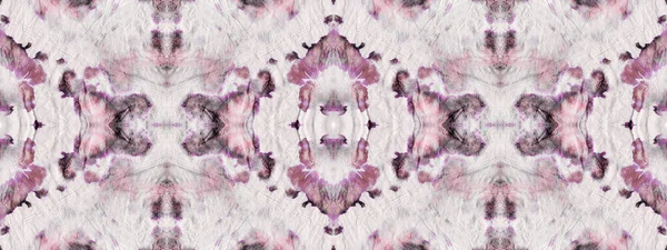 Pink Abstract Spot Lavare Tela Tintura Art Viola Colore Cravatta — Foto Stock