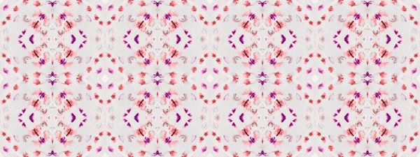 Mor Renkli Bohem deseni. Su Boyası Bohem Batik. Kusursuz Boyalı Batik. Kusursuz suluboya tekrar eden pembe renkli Geometrik Tekstil. Kabile Bohem Fırçası. Soyut Çizgili Ikat Batik.