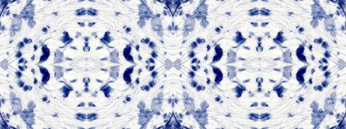 Water Spot. Blue Colour Tye Dye Drip. Boho Watercolour Canvas. Ink Seamless Shape. Indigo Cotton Boho Design. Boho Ink Splatter Texture Wet Abstract Abstract Shape. Cotton Watercolor Macro Spatter.