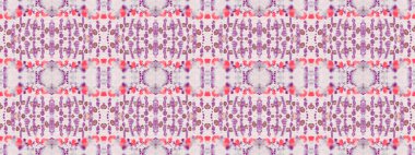 Violet Renkli Geometrik Desen. Kabile Geometrik Fırçası. Soyut Geo Fırçası. Kusursuz çizgili Ikat Batik. Su Boyası Bohem Batik. Soyut Suluboya Kalıbı Gri Renkli Geometrik Tekstil.