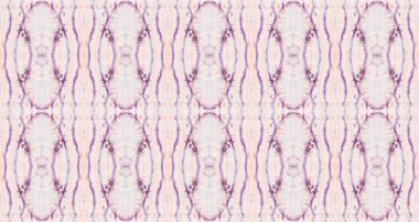 Violet Renkli Geometrik Desen. Su Boyası Bohem Tekstili. Soyut Geo Fırçası. Soyut Suluboya Modeli Etnik Bohem Fırçası. Mor renkli Geometrik Batik. Kusursuz Çizgili Ikat Batik.