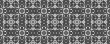 Basit Geometrik Desen. Kusursuz çizgili mürekkep deseni. Soyut Dalgalı Batik. Gri renkli Ikat Scribble Tekstil. Siyah renkli kabile mürekkebi Batik. Etnik Mürekkep Fırçası. Soyut Ikat Scribble Halısı.