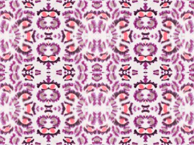 Violet Renkli Geometrik Desen. Mor Renkli Bohem Fırçası. Etnik Bohem Batik. Soyut Boho Fırçası. Su Boyası Geometrik Tekstil. Soyut Suluboya Şablonu Tekrarla Kusursuz Çizgili Boho Batik.