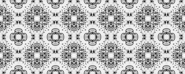 Basit Yazı Düzeni. Etnik Boyalı Fırça. Gri renkli Ikat Doodle Tekstil. Kusursuz mürekkepsiz suluboya halı. Etnik Mürekkep Karalama Fırçası. Siyah renkli kabile hattı Batik. Soyut Tasarım Ikat Deseni.