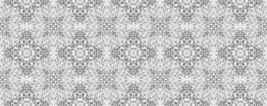 Siyah Renkli Geometrik Desen. Soyut Tasarım Mürekkep Deseni. Soyut Ikat Scribble Tekrarla. Doodle Ikat Yazdırma. Basit Yerli Dalgalı Batik. Gri Renkli Mürekkep Tekstil. Etnik Ikat Scribble Fırçası.