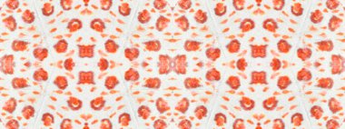 Red Abstract Spot. Geo Watercolour Colorful Spot. Wash Ink Texture Art Colorful Seamless Shape. Wash Flower Flower. Red Water Brush. Flower Bohemian Cotton Pattern. Colour Soft Abstract Canvas.