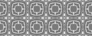 Basit Yazı Düzeni. Kabile Ikat Scribble Fırçası. Gri Renkli Mürekkep Tekstil. Kusursuz Tasarım Mürekkep Şablonu. Soyut Ikat Doodle Halı. Siyah renkli yerli Geo Batik. Etnik Mürekkep Dalgası.