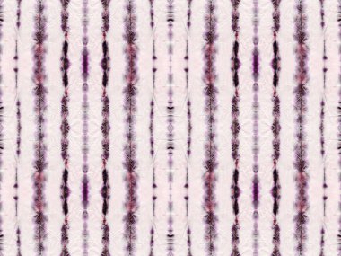 Violet Renkli Geometrik Desen. Kusursuz çizgili Ikat Batik. Soyut Ikat Batik. Kusursuz Suluboya Tekrarı Su Rengi Bohem deseni. Mor renkli Geometrik Batik. Kabile Geometrik Fırçası.